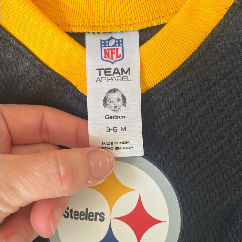 Steelers Baby Onesie NWT - Picture 2 of 3